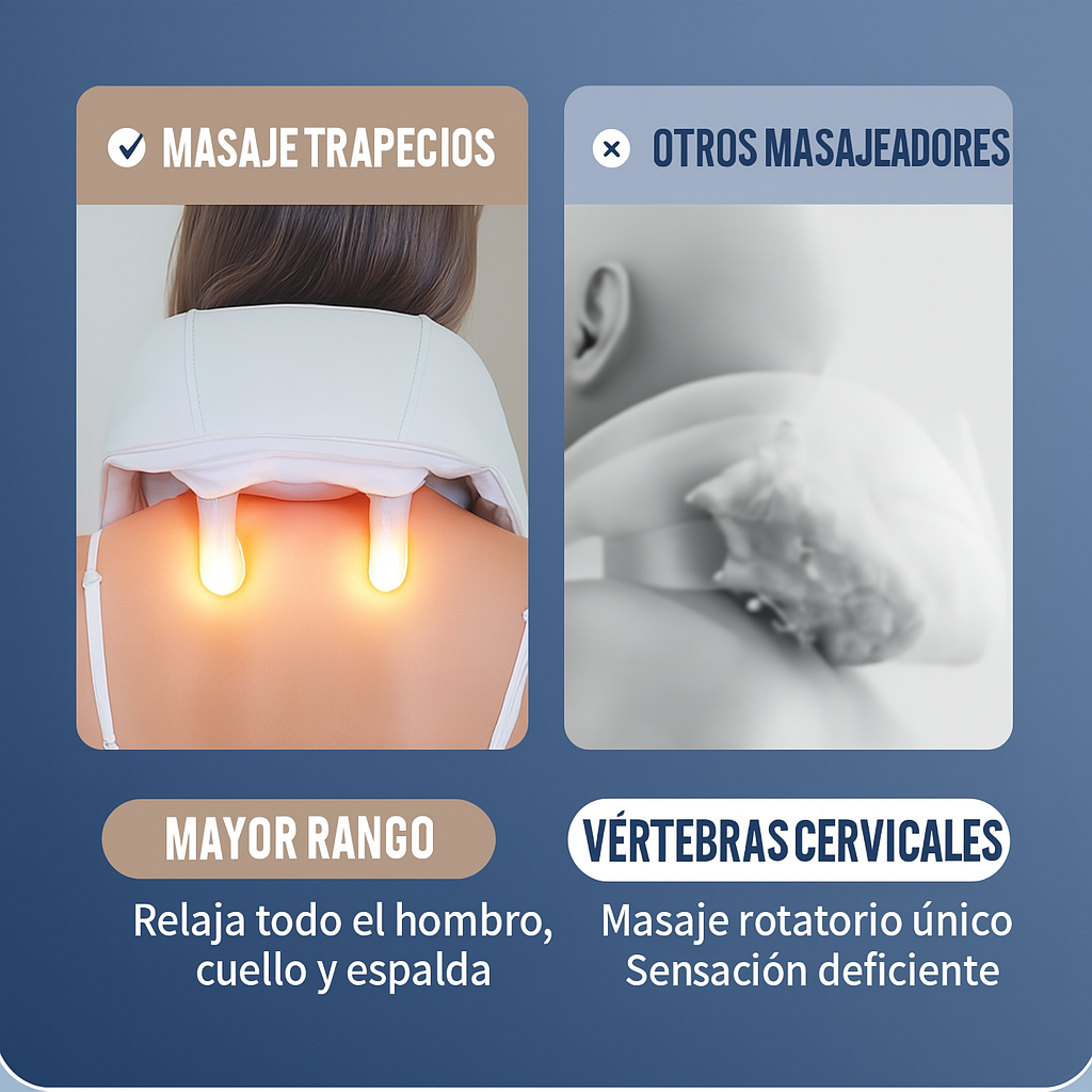 🔥 Adiós al dolor de cuello y espalda 💆♂️ Relajación en minutos – ¡Oferta Limitada!