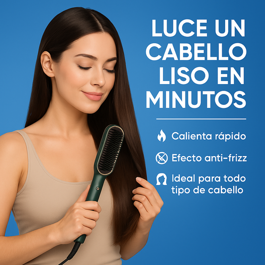 alisadora peineta - ¡tu look perfecto con una sola herramienta!