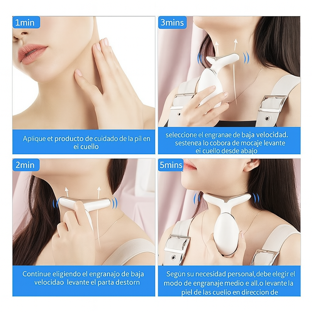 Masajeador Facial - Rejuvenece tu rostro con tecnología LED