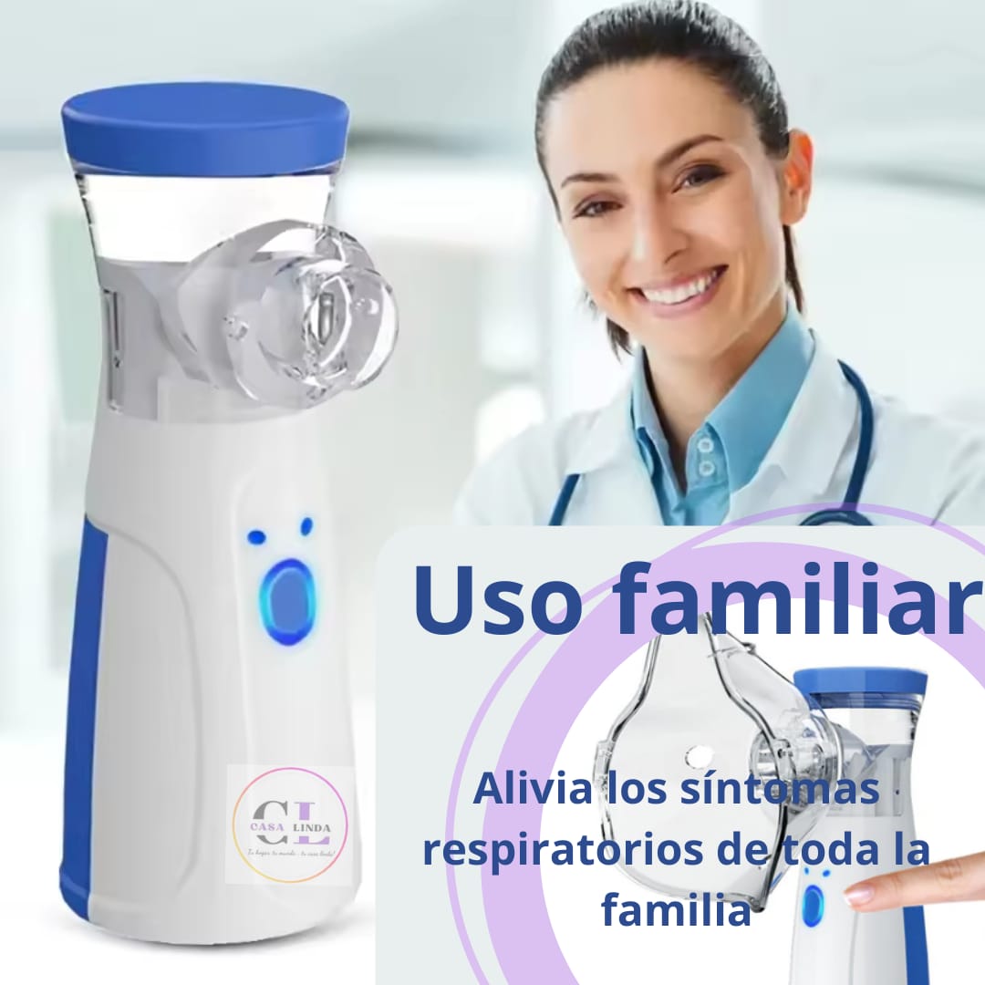 Nebulizador Portátil para Niños y Adultos