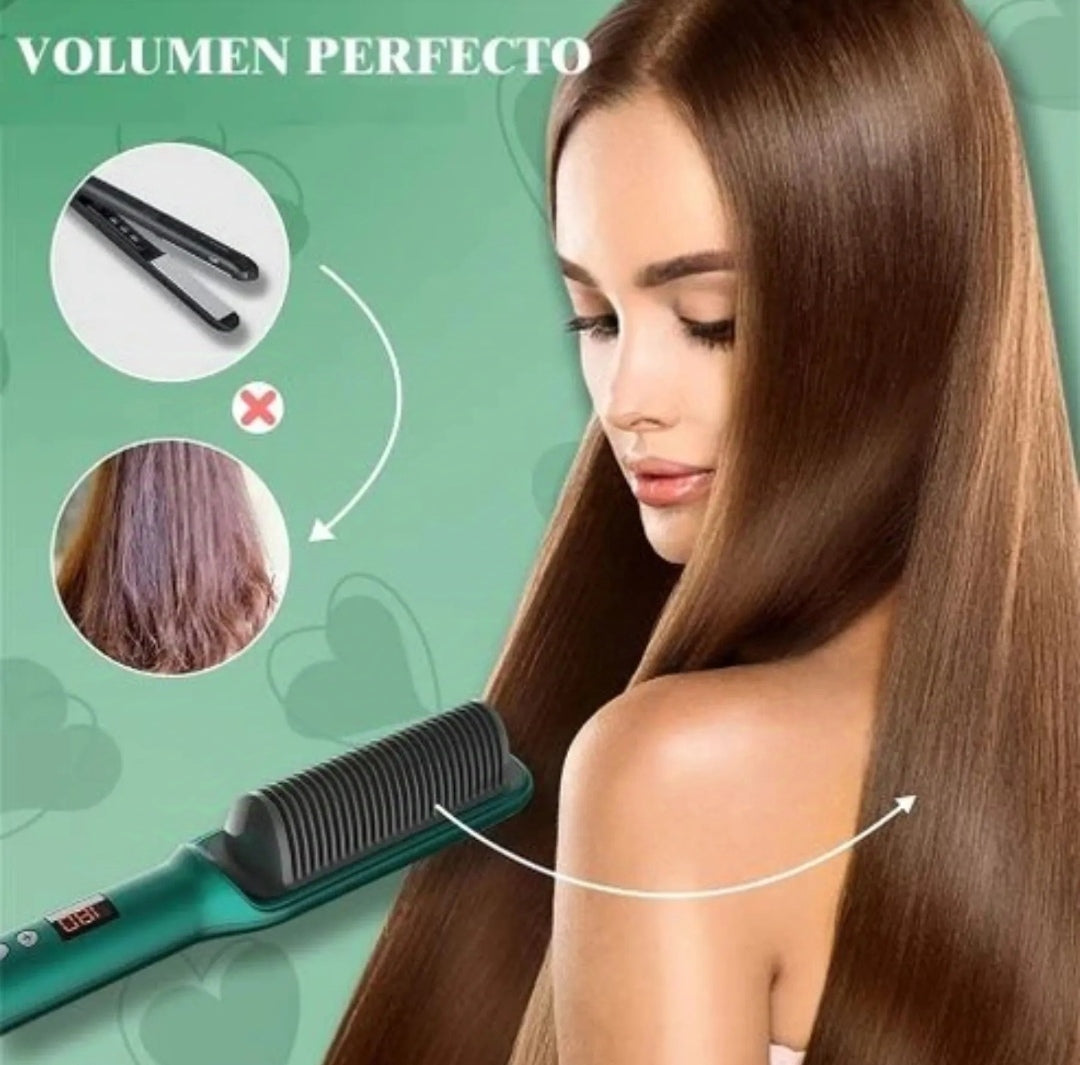 alisadora peineta - ¡tu look perfecto con una sola herramienta!