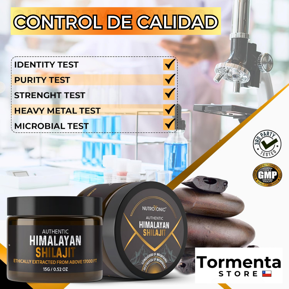 Shilajit Natural Pro original – energía real para tu día a día.