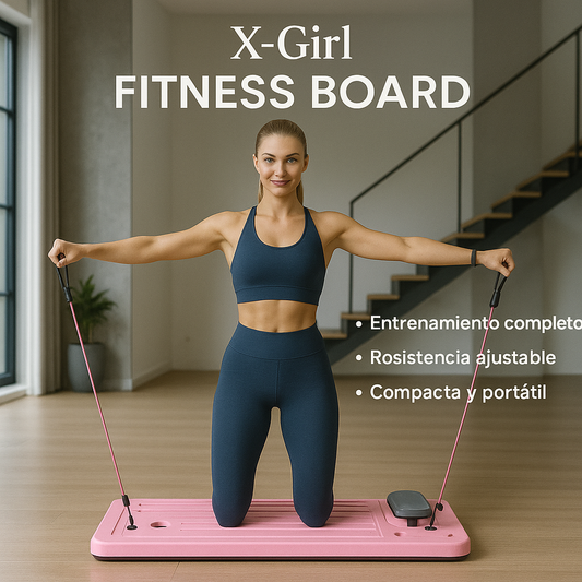 🔥 X-Girl Fitness Board – Tonifica, moldea y entrena todo tu cuerpo desde casa 💪