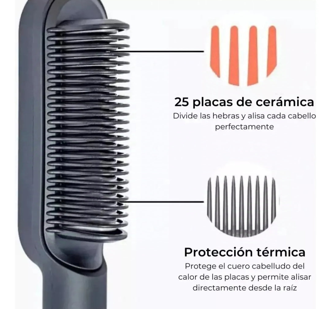 alisadora peineta - ¡tu look perfecto con una sola herramienta!
