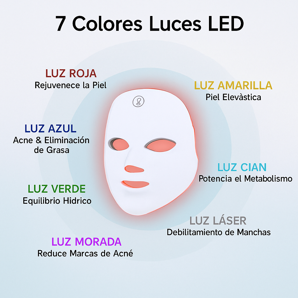 Últimas unidades disponibles — Llévate tu Máscara LED con envío gratis