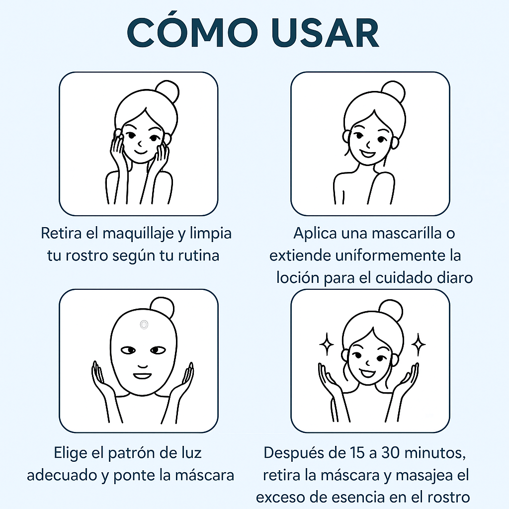 Últimas unidades disponibles — Llévate tu Máscara LED con envío gratis