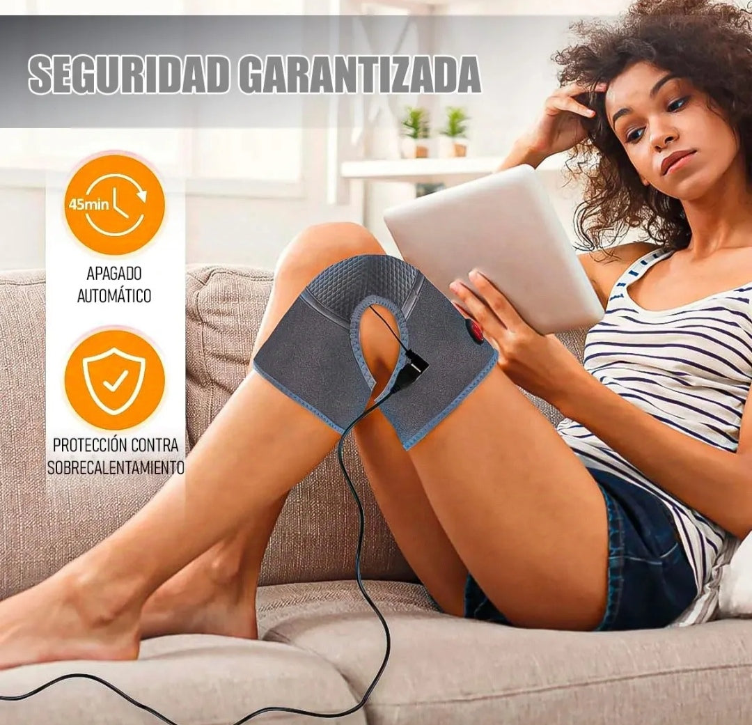 🔥 Masajeador de rodillas con calor y vibración