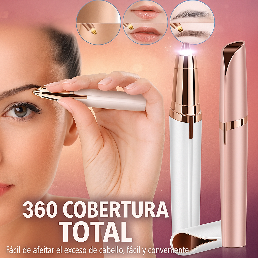 Depiladora Facial SIN DOLOR | Recargable, Discreta y Efectiva