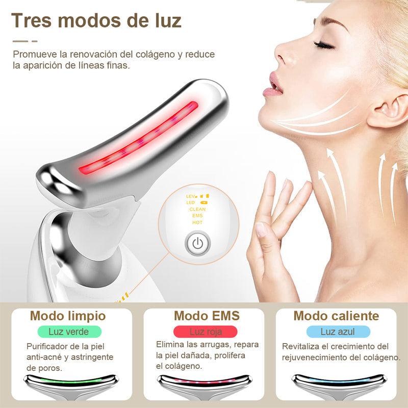 Masajeador Facial - Rejuvenece tu rostro con tecnología LED