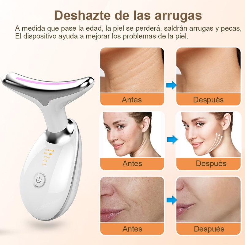 Masajeador Facial - Rejuvenece tu rostro con tecnología LED