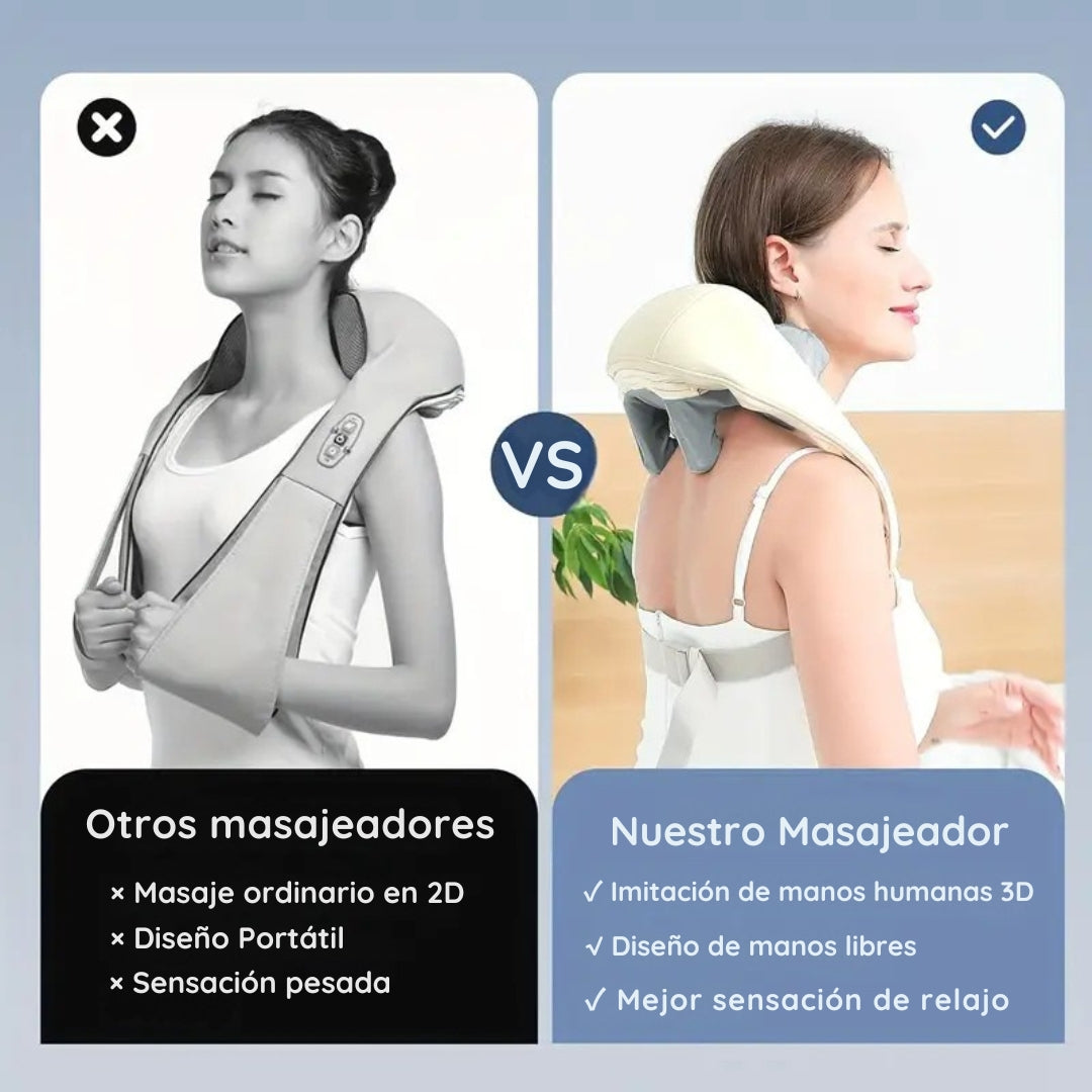 🔥 Adiós al dolor de cuello y espalda 💆♂️ Relajación en minutos – ¡Oferta Limitada!