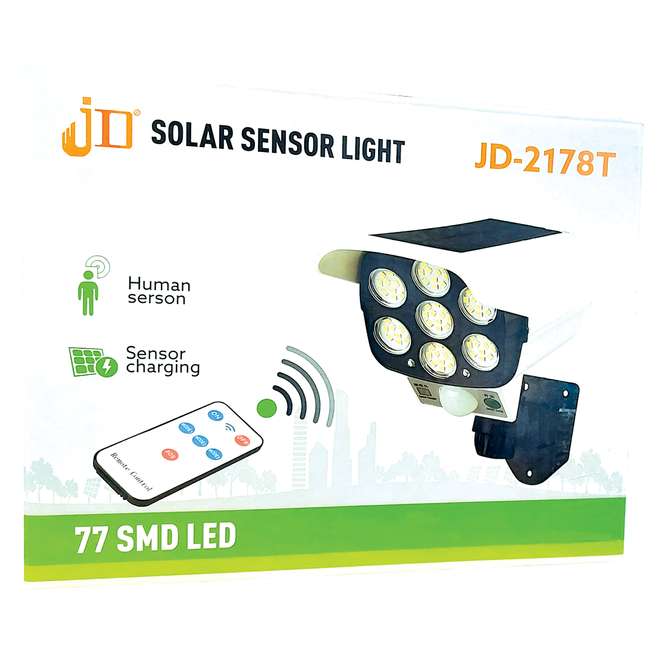 Foco Led Solar Tipo Camara - Ilumina y protege tu casa sin gastar en electricidad ⚡